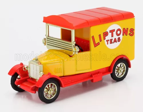 Edicola - FORD USA MODEL T TRUCK LIPTON TEAS 1920 YELLOW RED