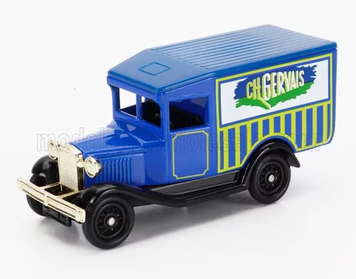 Edicola - FORD USA MODEL A VAN TRUCK CH GERVAIS 1925 BLUE