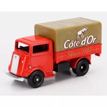   Edicola - FORDSON 7V TRUCK COTE D'OR 1949 (cm 8.3) RED BEIGE