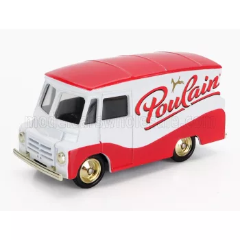 Edicola - MORRIS LD 150 TRUCK POULAIN 1959 RED WHITE
