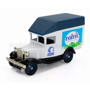   Edicola - FORD USA MODEL A VAN TRUCK VOLVIC 1930 (cm 8.2) WHITE BLACK BLUE