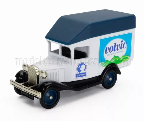 Edicola - FORD USA MODEL A VAN TRUCK VOLVIC 1930 (cm 8.2) WHITE BLACK BLUE