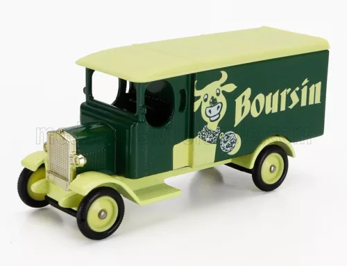 Edicola - MORRIS VAN TRUCK BOURSIN 1931 (cm 9.1) GREEN LIGHT YELLOW