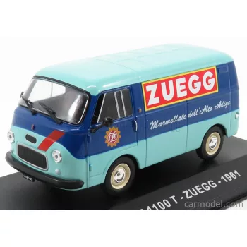 Edicola - Fiat 1100T Van Zuegg 1961 Light Blue Blue