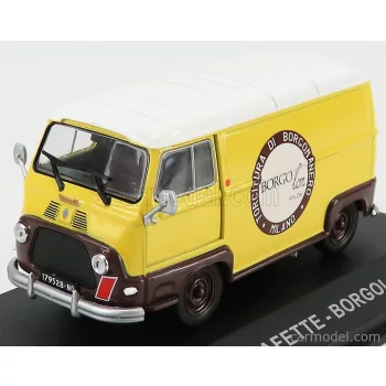   Edicola - Renault Estafette Van Borgolon 1969 Yellow Brown White