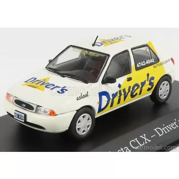   Edicola - Ford England Fiesta Clx Driver'S 1997 White Yellow