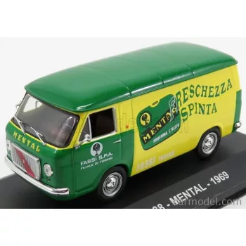 Edicola - Fiat 238 Van Mental 1969 Green Yellow