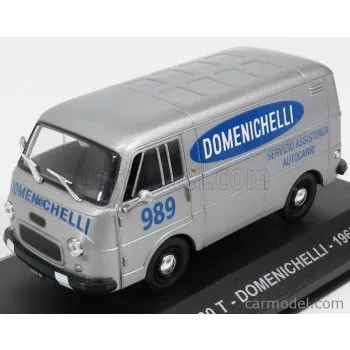   Edicola - Fiat 1100T Van Servizio Assistenza Autocarri Domenichelli 1965 Silver