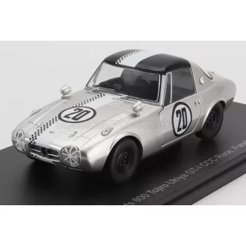   Edicola - TOYOTA 800 SPORTS GT-I N 20 CCC RACE FUNABASHI CIRCUIT 1965 TOJIRO UKIYA SILVER WHITE