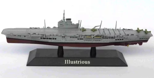 Edicola - WARSHIP ILLUSTRIOUS AIRCRAFT CARRIER UK 1940 MILITARY