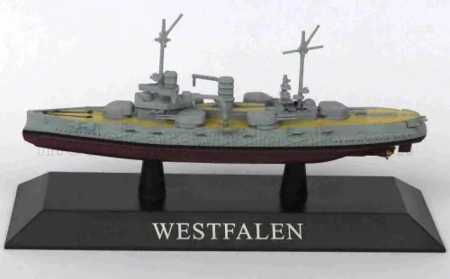 Edicola - WARSHIP WESTFALEN BATTLESHIP GERMANY 1909 MILITARY
