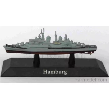 Edicola - Warship Hamburg Destroyer Germany 1960 Military