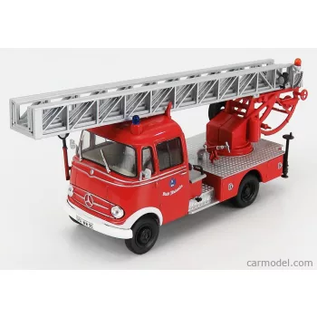   Edicola - Mercedes Benz Lp319 Truck Scala Ladder Truck Germany 1962 Red White