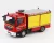 Edicola - MAN TGL 8.220 TANKER TRUCK SUPPORTO TECNICO SAPEURS POMPIERS FRANCE 2014 RED YELLOW