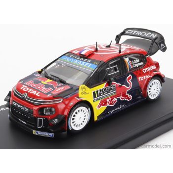   Edicola - Citroen C3 Wrc Team Total Wrt N 1 Winner Rally Montecarlo 2019 S.Ogier - J.Ingrassia Red Blue Yellow