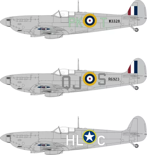 Eduard - Spitfire Mk.Vb early code letters (for 32006 kit) for Kotare