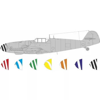 Eduard - Bf 109G-5/6 spinner spirals for Airfix
