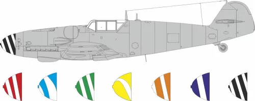 Eduard - Bf 109G-5/6 spinner spirals for Airfix