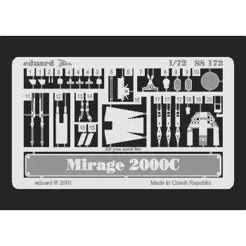 Eduard - Mirage 2000C