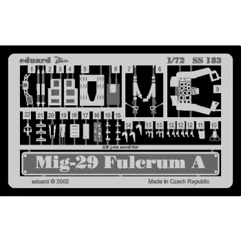Eduard - MiG-29 Fulcrum A