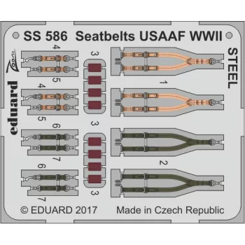 Eduard - Seatbelts USAAF WWII STEEL