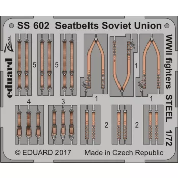 Eduard - Seatbelts Soviet Union WW2 fighters STEE