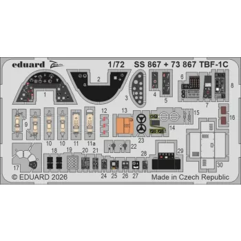 Eduard - TBF-1C for Hobby Boss