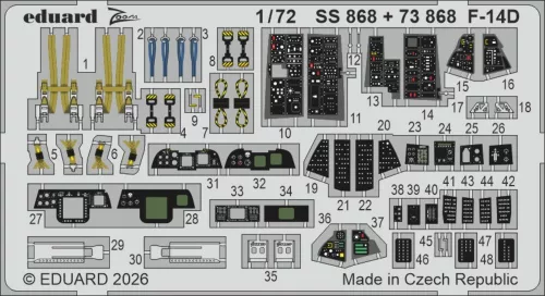 Eduard - F-14D for Tamiya