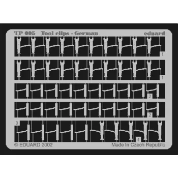 Eduard - Tool clips-German