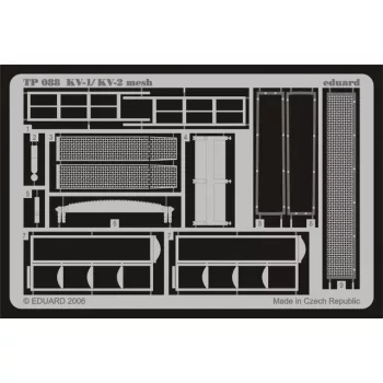 Eduard - KV-1/KV-2 mesh early for Trumpeter