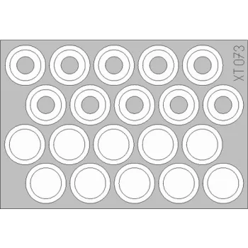 Eduard - M-113 wheel mask
