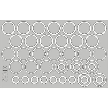 Eduard - Stug III wheel mask