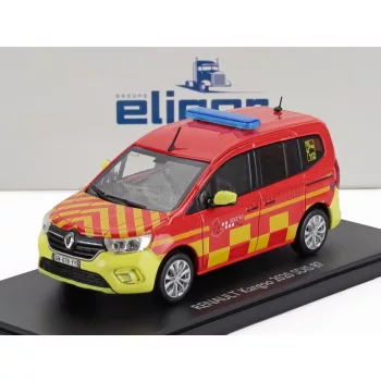   Eligor - RENAULT KANGOO SDIS 87 SAPEURS POMPIERS 2020 RED YELLOW