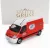 Eligor - RENAULT MASTER VAN ARLETTE GRUSS 2003 RED WHITE