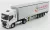 Eligor - IVECO FIAT STRALIS 460NP TRUCK TELONATO GROUPE BLONDEL TRANSPORTS 2015 WHITE SILVER
