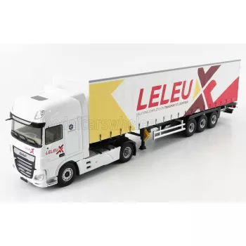   Eligor - DAF XF460 MY 2017 TRUCK LELEU TRANSPORTS 2017 WHITE YELLOW RED