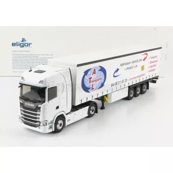 Eligor - SCANIA S500 TRUCK TELONATO ATL TRANSPORT 2016 WHITE