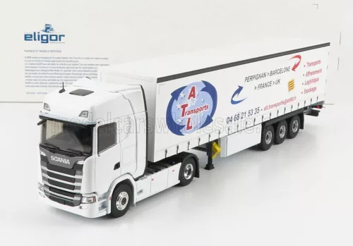 Eligor - SCANIA S500 TRUCK TELONATO ATL TRANSPORT 2016 WHITE