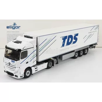   Eligor - MERCEDES BENZ ACTROS 5 1851 TRUCK SEMI-FRIGO TDS TRANSPORTS 2020 WHITE