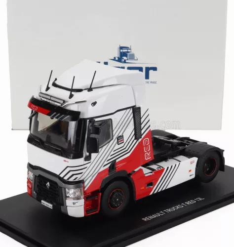 Eligor - RENAULT T480 TRACTOR TRUCK RED 13L 2-ASSI 2021 WHITE RED