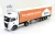 Eligor - IVECO FIAT S-WAY NP TRUCK TELONATO WELDOM TRANSPORTS 2021 WHITE ORANGE