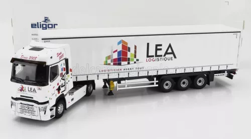 Eligor - RENAULT T520 TRUCK TELONATO LEA TRANSPORTS 2021 WHITE