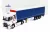Eligor - RENAULT T520 TRUCK TELONATO CHANET TRANSPORTS 2021 WHITE BLUE