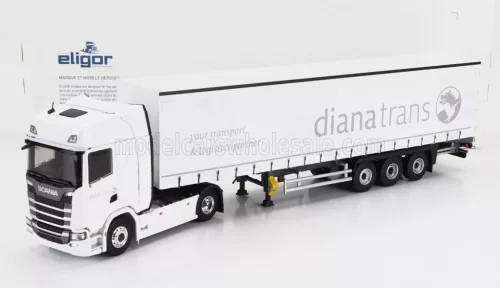 Eligor - SCANIA S500 TRUCK TELONATO DIANA TRANSPORTS 2020 WHITE