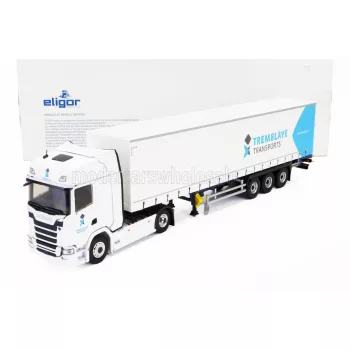   Eligor - SCANIA S500 TRUCK TELONATO TREMBLAYE TRANSPORTS 2020 WHITE