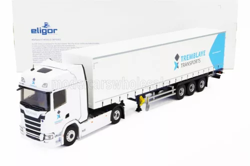 Eligor - SCANIA S500 TRUCK TELONATO TREMBLAYE TRANSPORTS 2020 WHITE