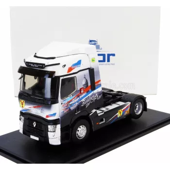   Eligor - RENAULT T-LINE HIGH TRACTOR TRUCK BOULOGNE SUR MER 2-ASSI 2021 BLACK WHITE