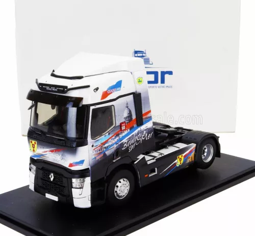 Eligor - RENAULT T-LINE HIGH TRACTOR TRUCK BOULOGNE SUR MER 2-ASSI 2021 BLACK WHITE