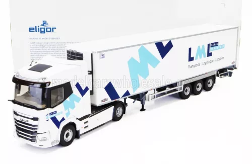 Eligor - DAF XG+ TRUCK SEMI-FRIGO LML TRANSPORTS 2023 WHITE
