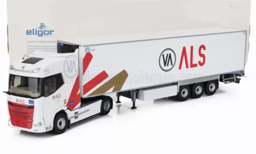 Eligor - DAF XG TRUCK SEMI-FRIGO ALS TRANSPORTS 2021 WHITE